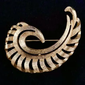 1960s Monet Abstract Brooch