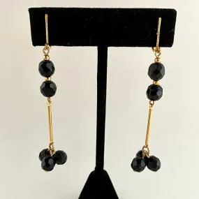 1970s Celebrity Glass Bead Earrings