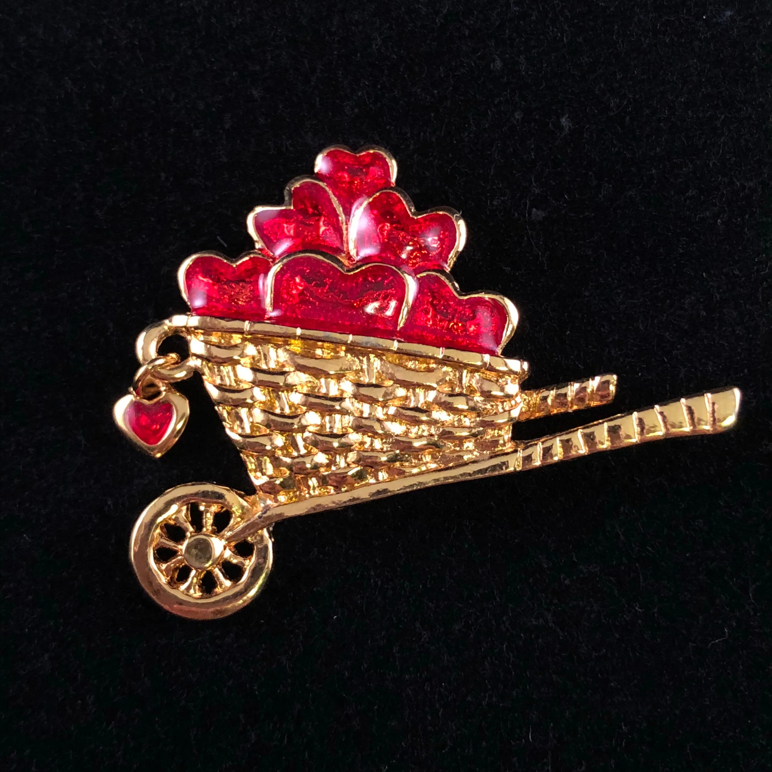1994 Avon Garden of Love Brooch