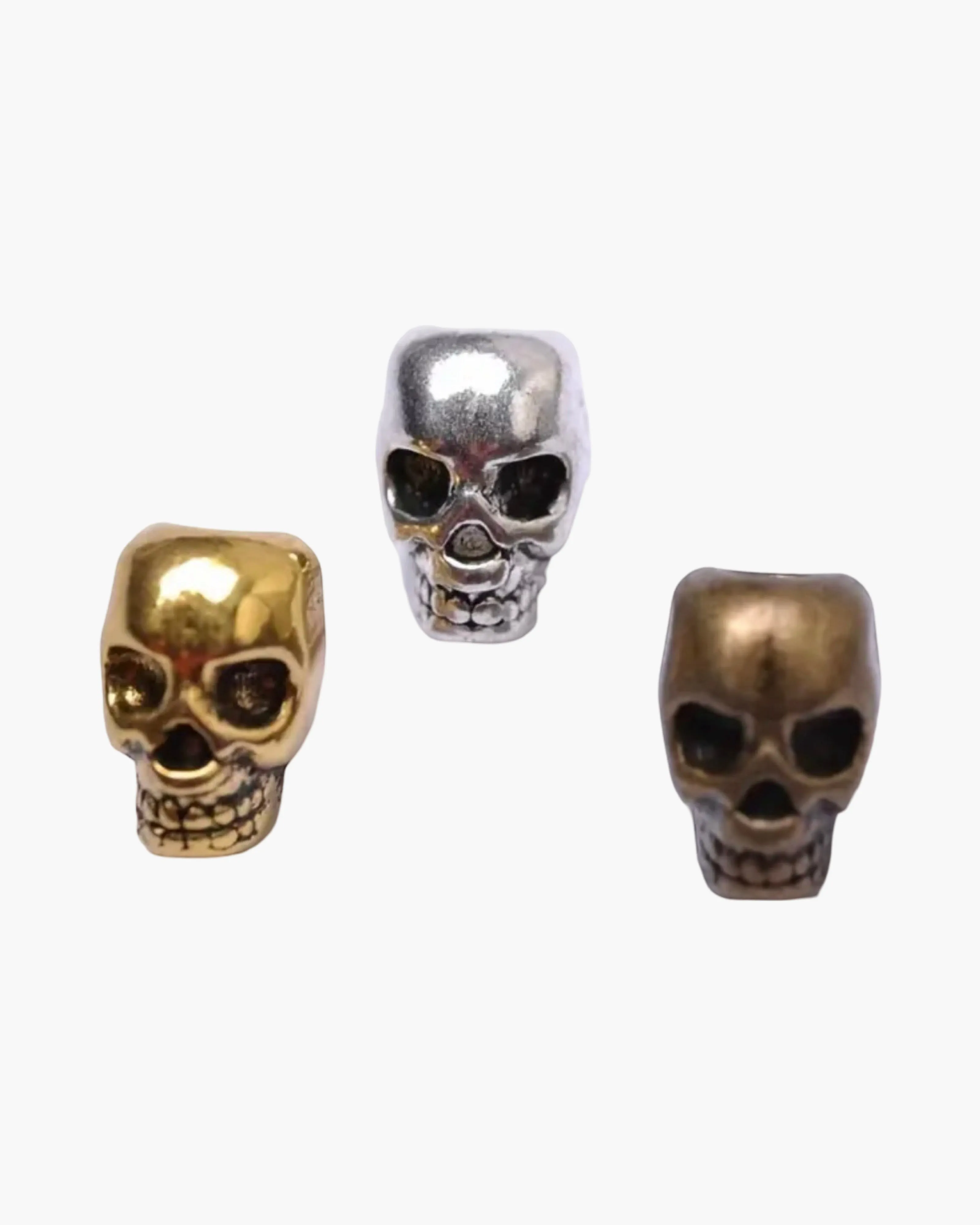 3 Metallic Beads Hat Accessories