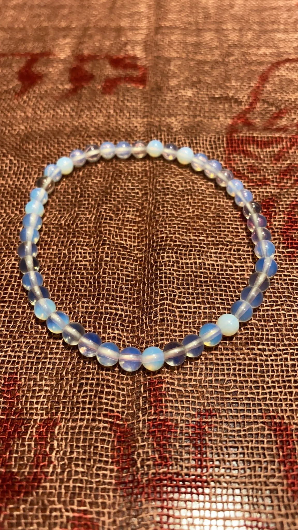 4MM Opalite Bead Bracelet