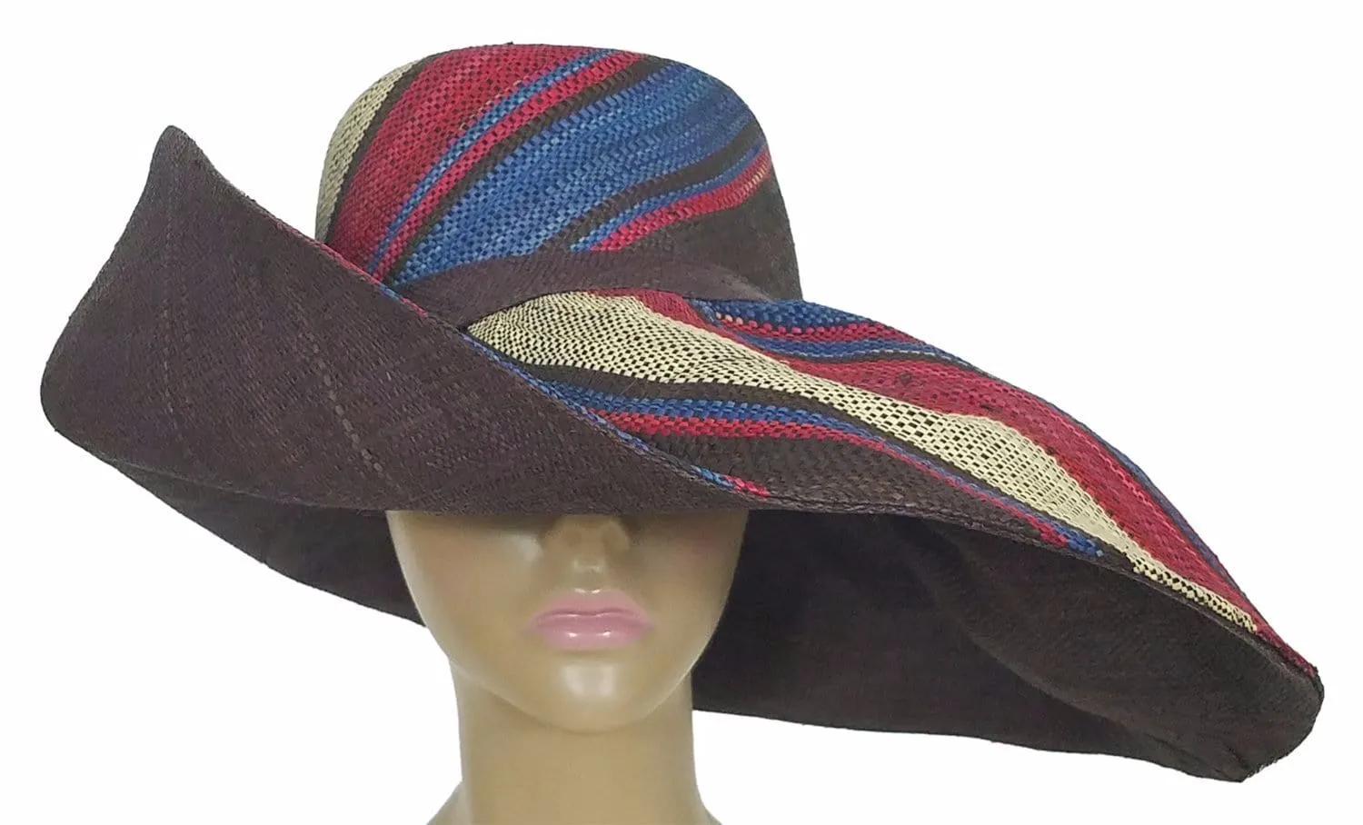 Afua: Madagascar Big Brim Raffia Sun Hat