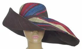Afua: Madagascar Big Brim Raffia Sun Hat