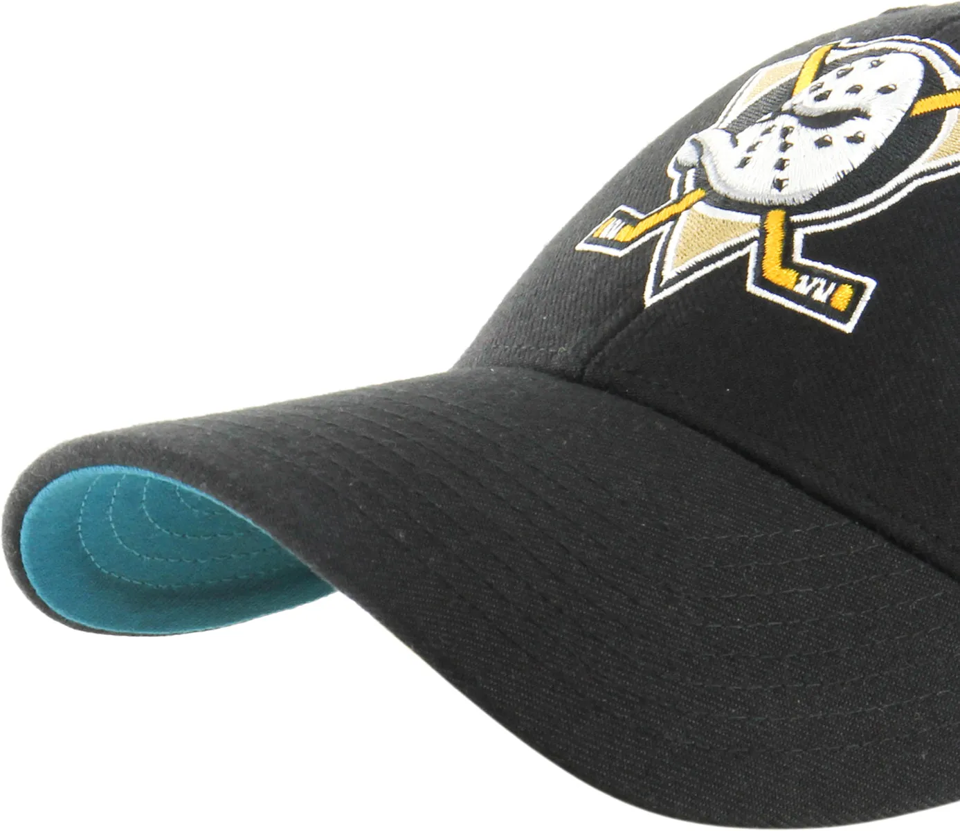 Anaheim Ducks 47 Brand MVP Black Ballpark NHL Team Snapback Cap