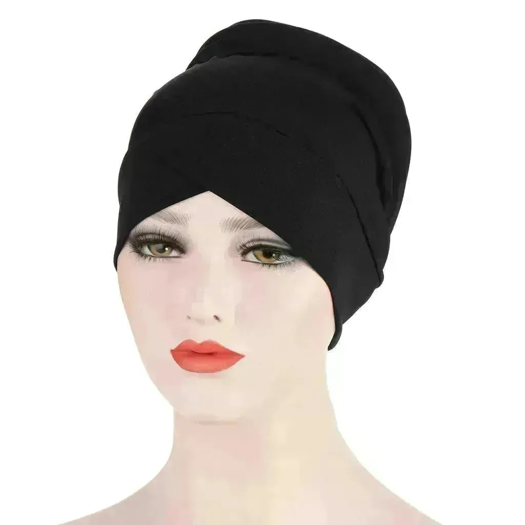 Arab  solid color turban hat