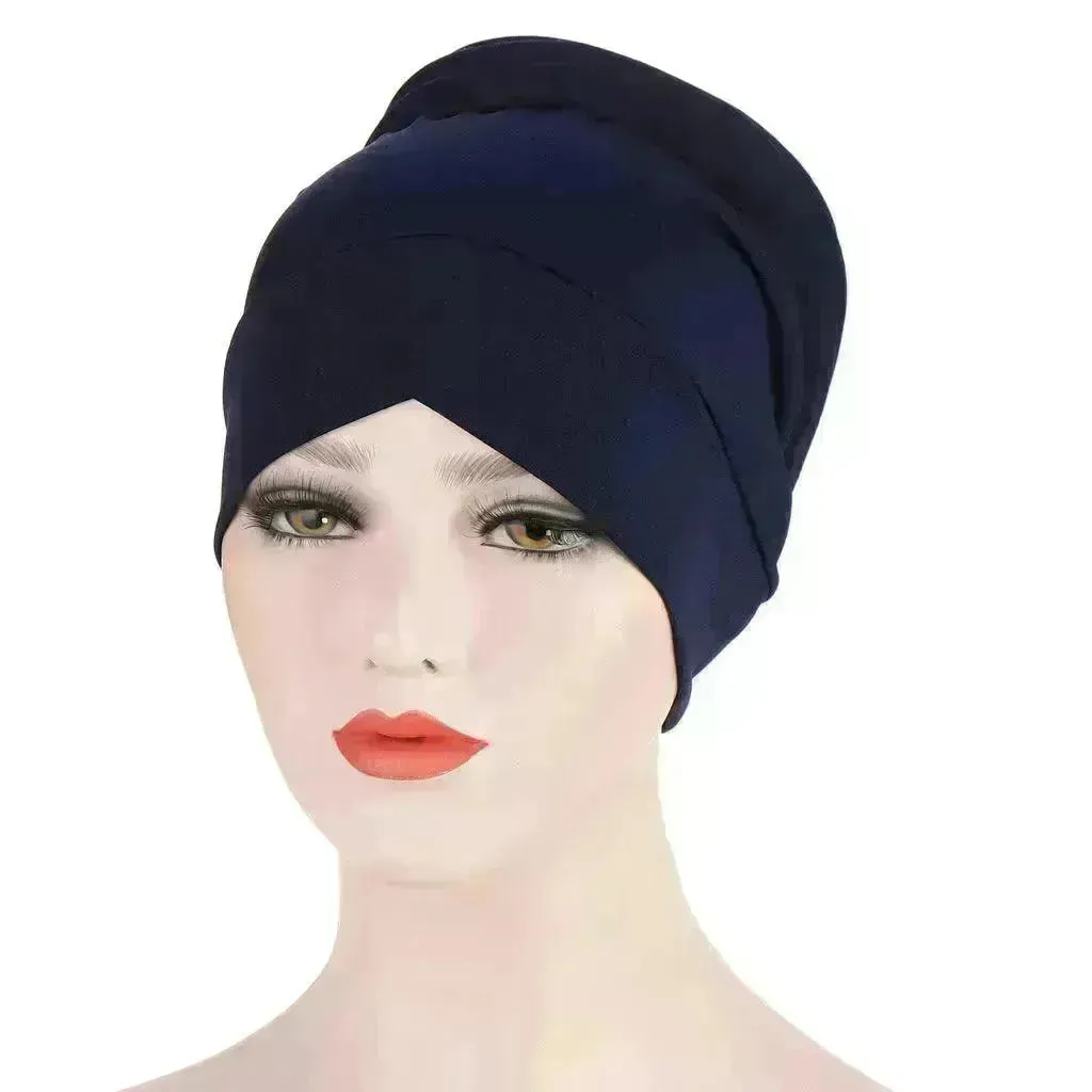 Arab  solid color turban hat