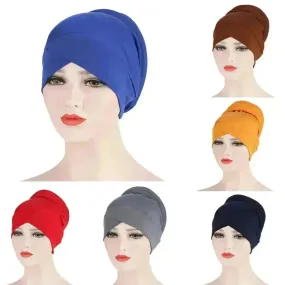 Arab  solid color turban hat