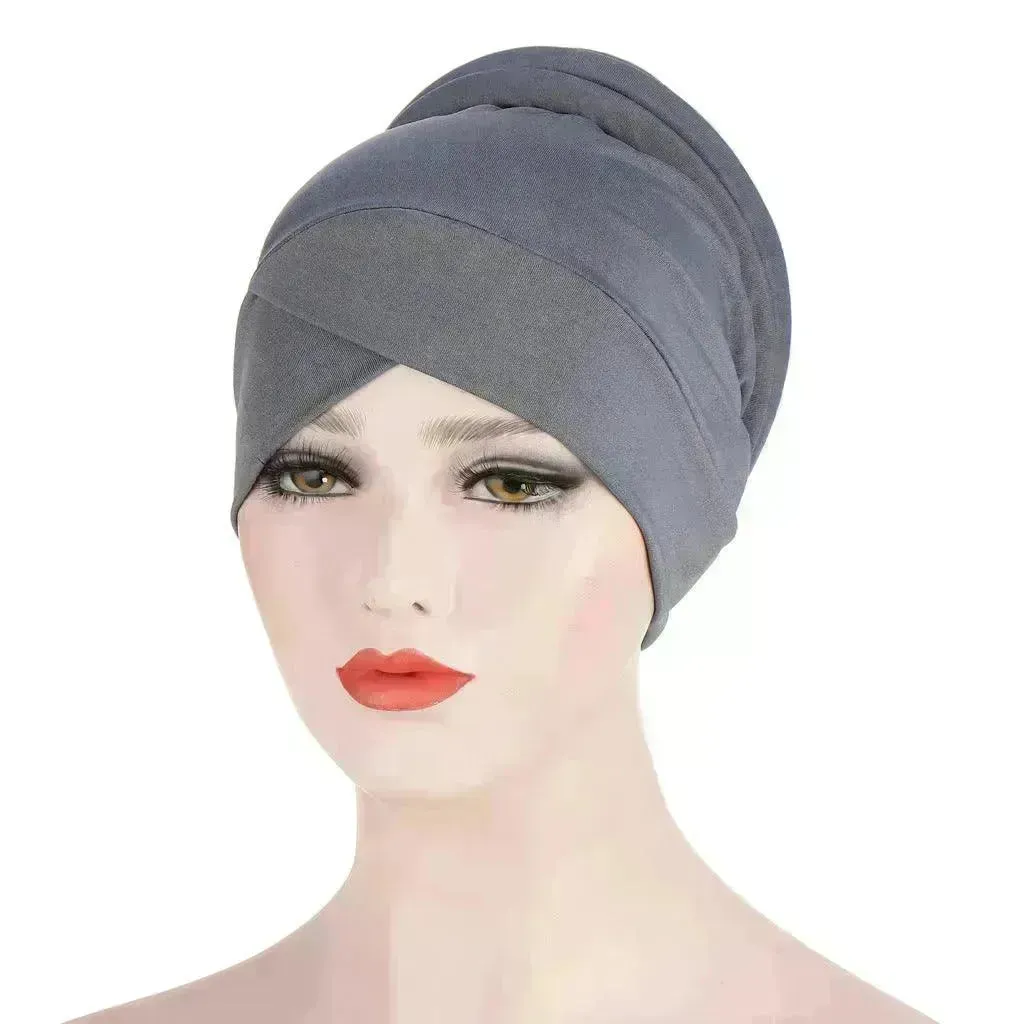 Arab  solid color turban hat
