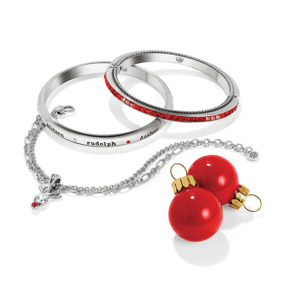 B Merry Reindeer Bangle