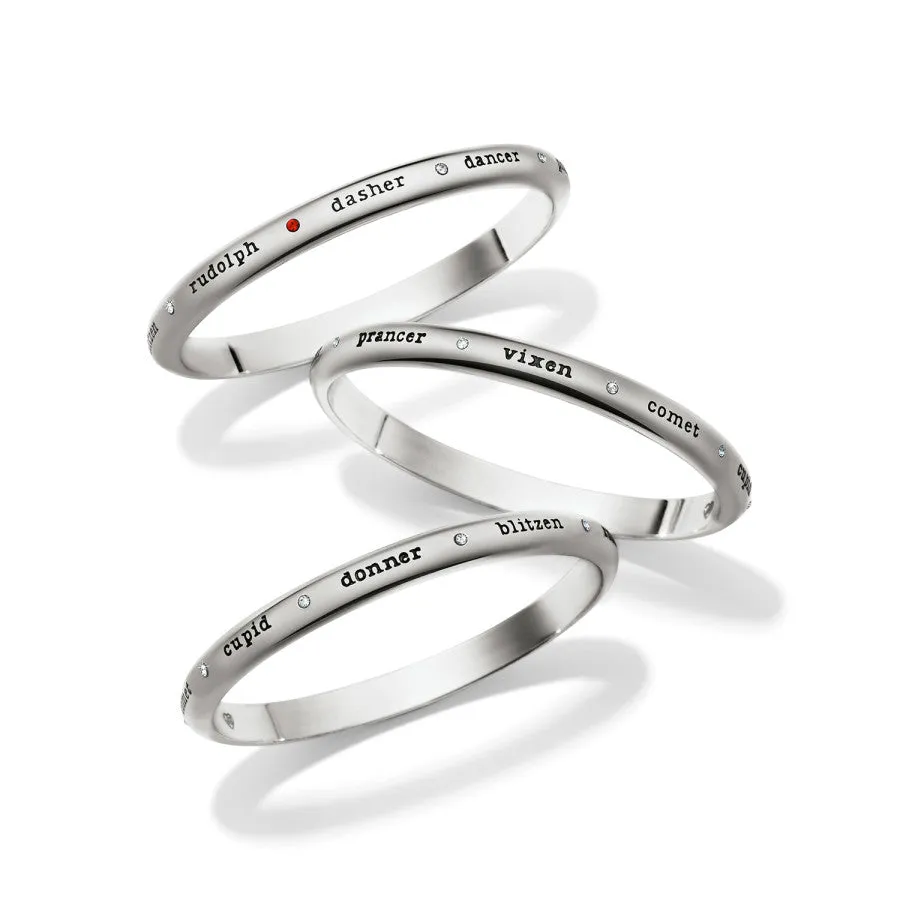 B Merry Reindeer Bangle