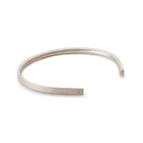 B4 Bancroft blasted silver bracelet
