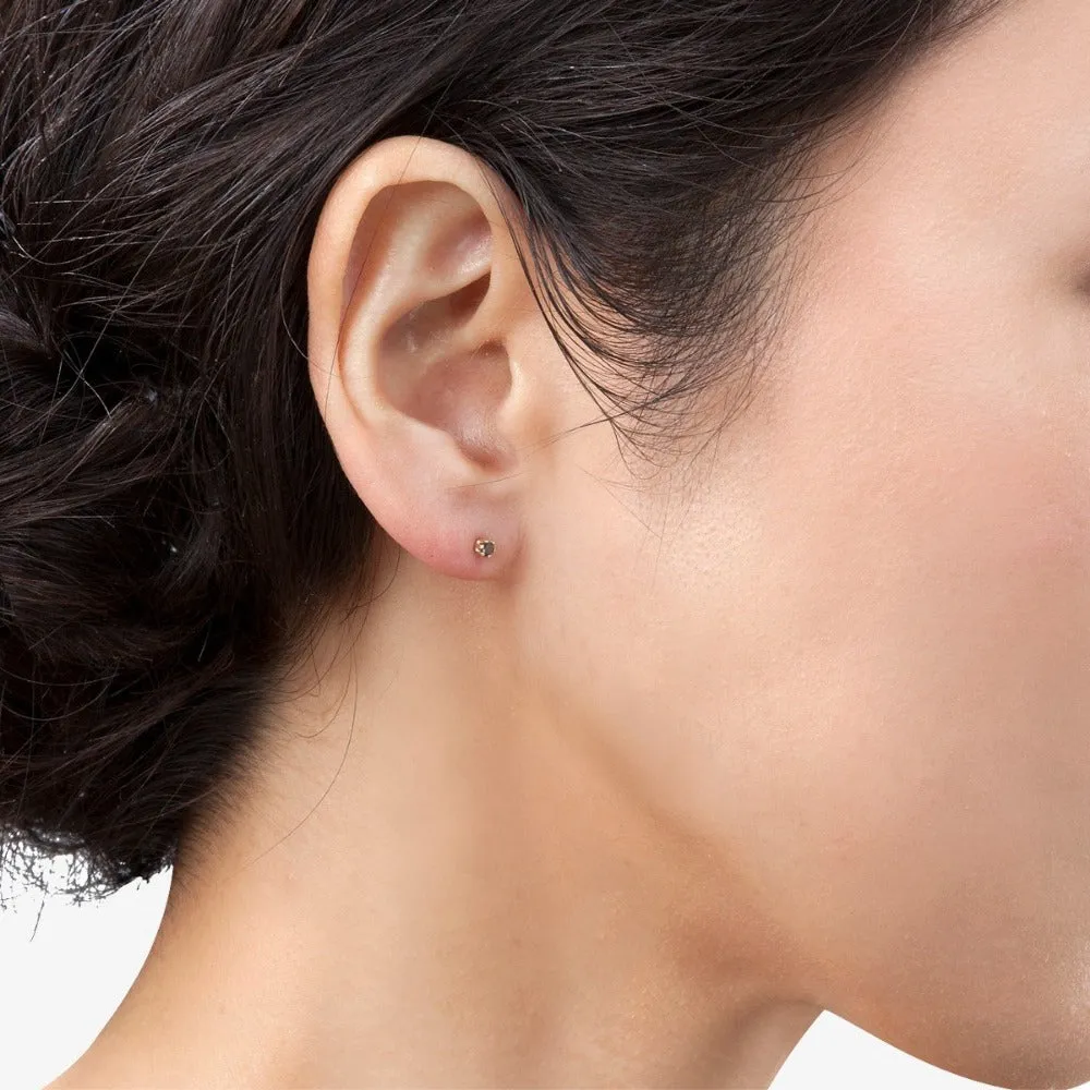 Baby 6 Prong Gemstone Studs