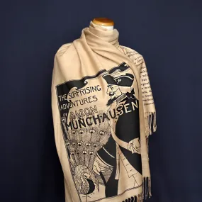 Baron Munchausen by  Rudolf Erich Raspe Scarf/Shawl