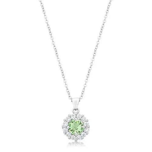 Bella Bridal Pendant in Peridot