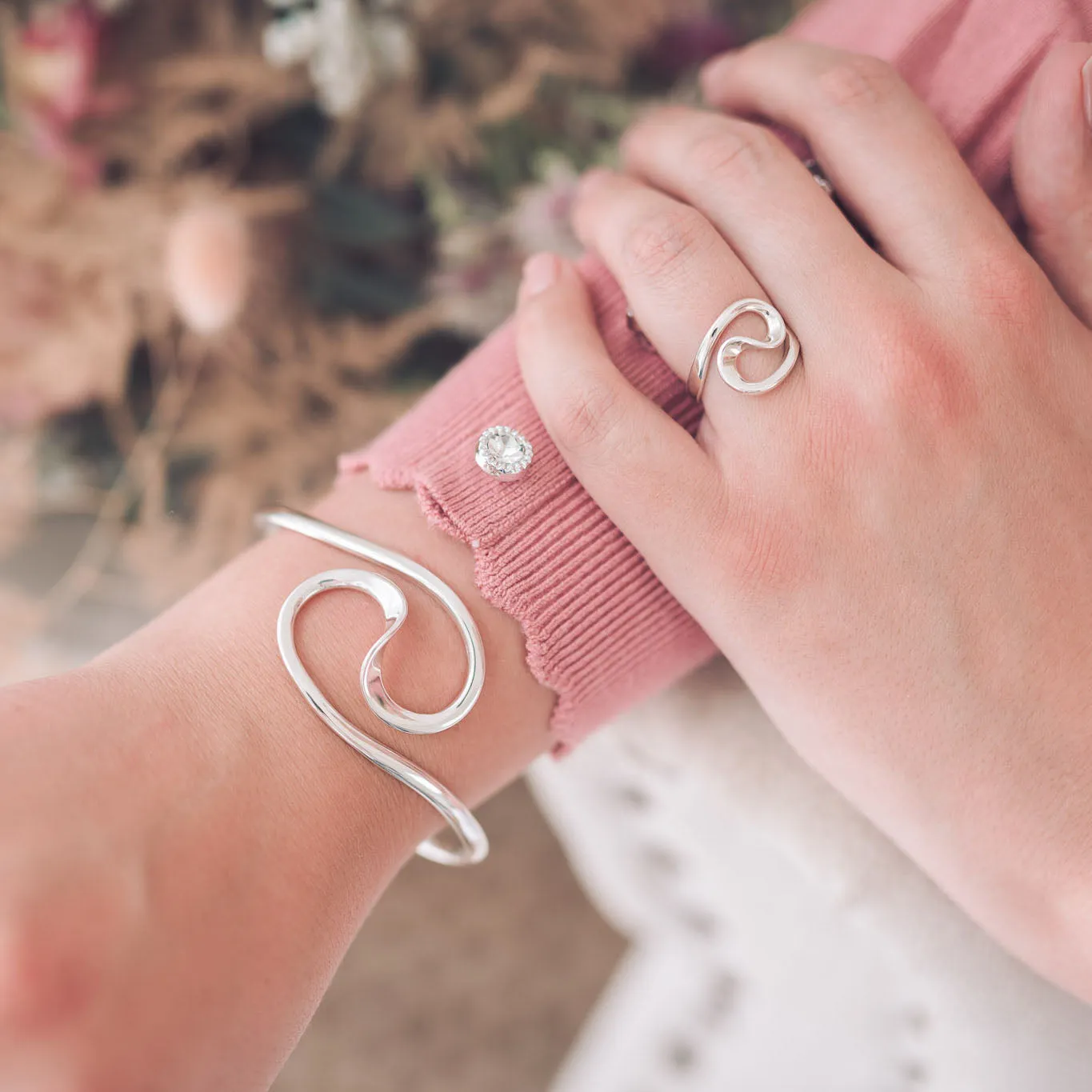 Bethan Silver Bangle