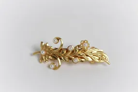Blooming Swirls Hair Clip
