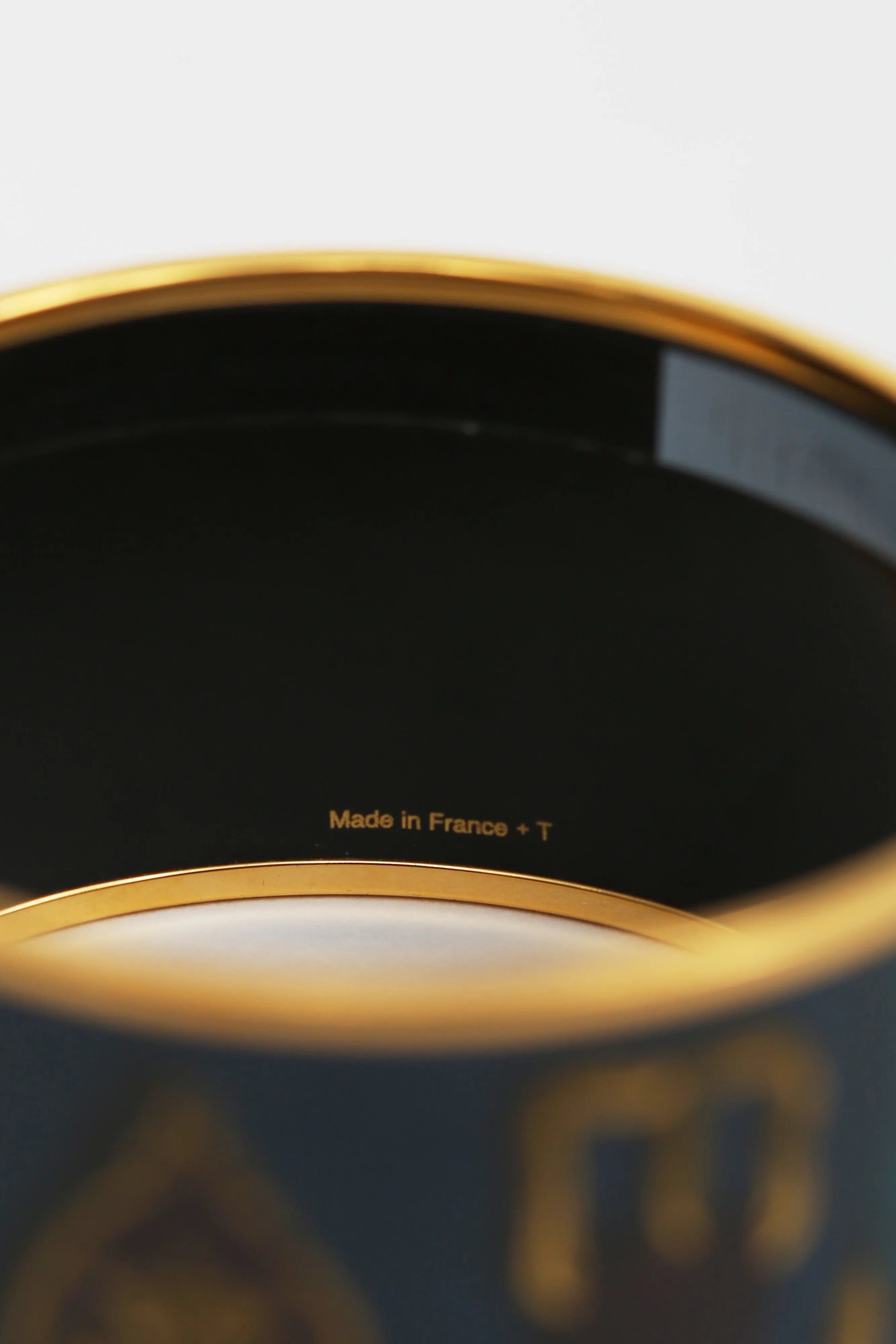 Blue Harnais Des Presidents Extra Wide Bangle