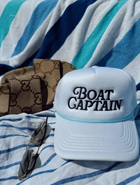 Boat Captain Trucker Hat