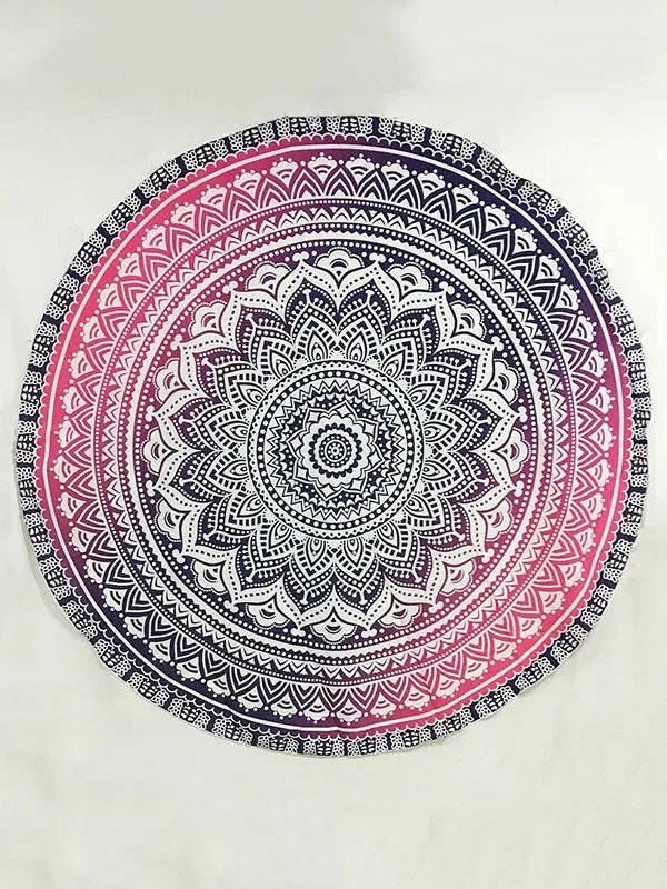 Bohemian Style Round Scarf