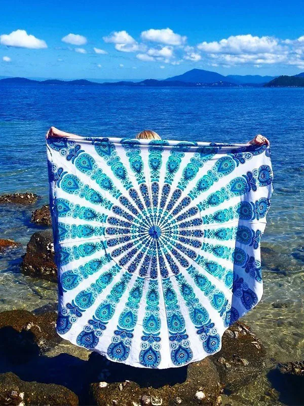 Bohemian Style Round Scarf