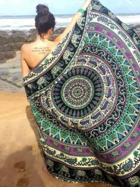 Bohemian Style Round Scarf