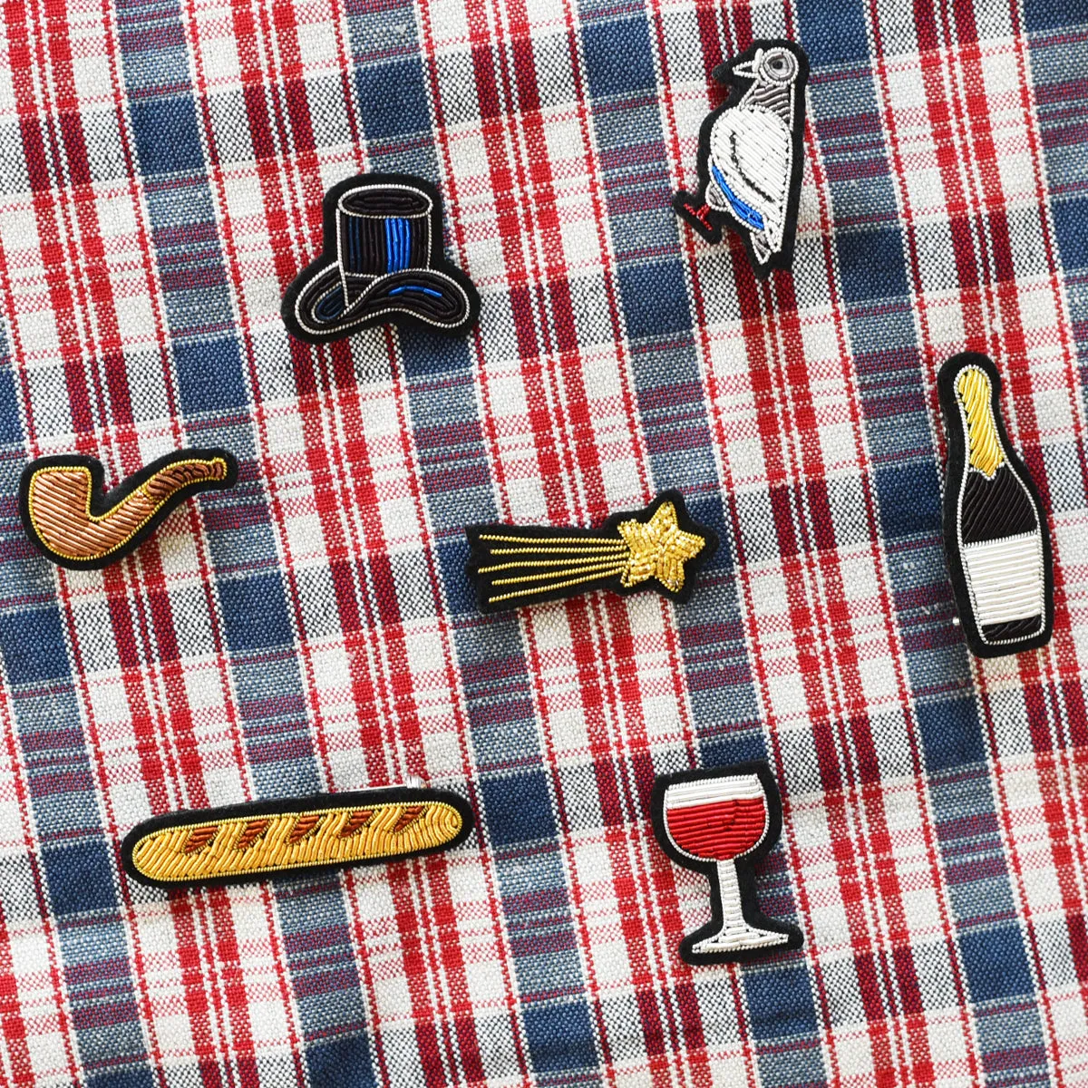 Brooch Red Wine