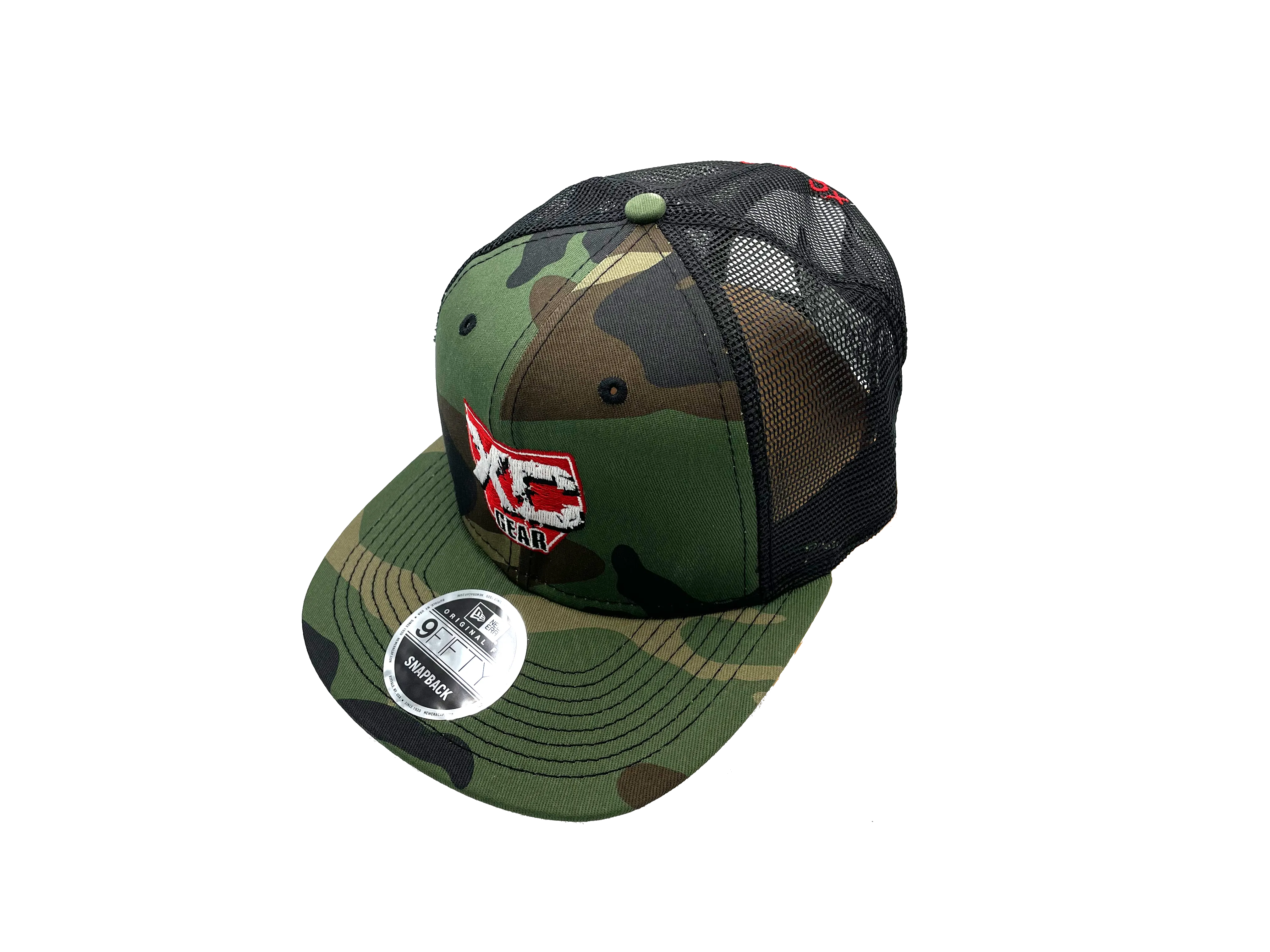 Camo/Black Snapback