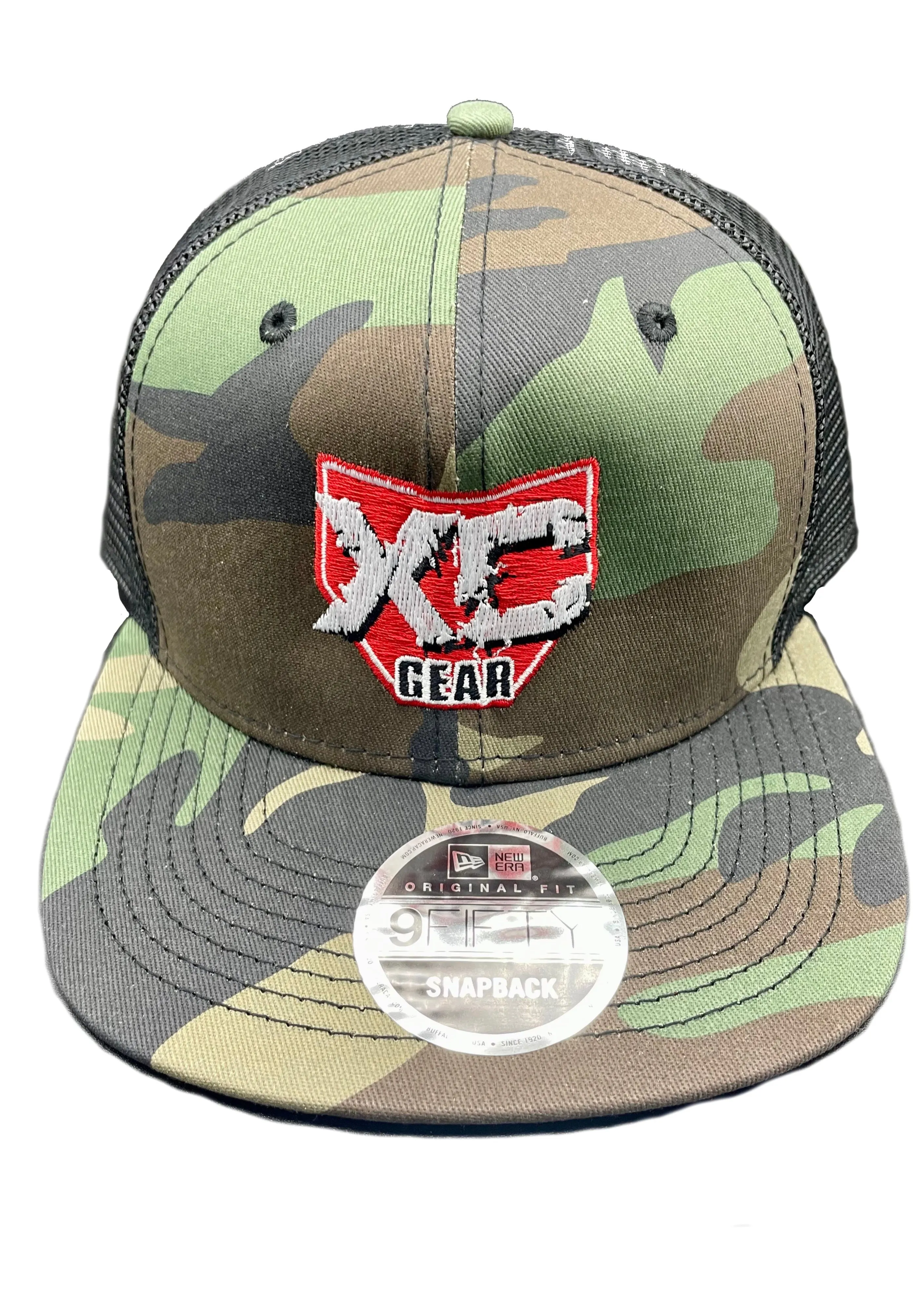 Camo/Black Snapback