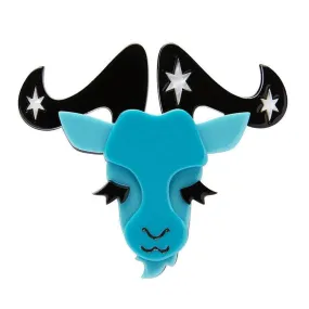 Capricorn the Controlled Brooch