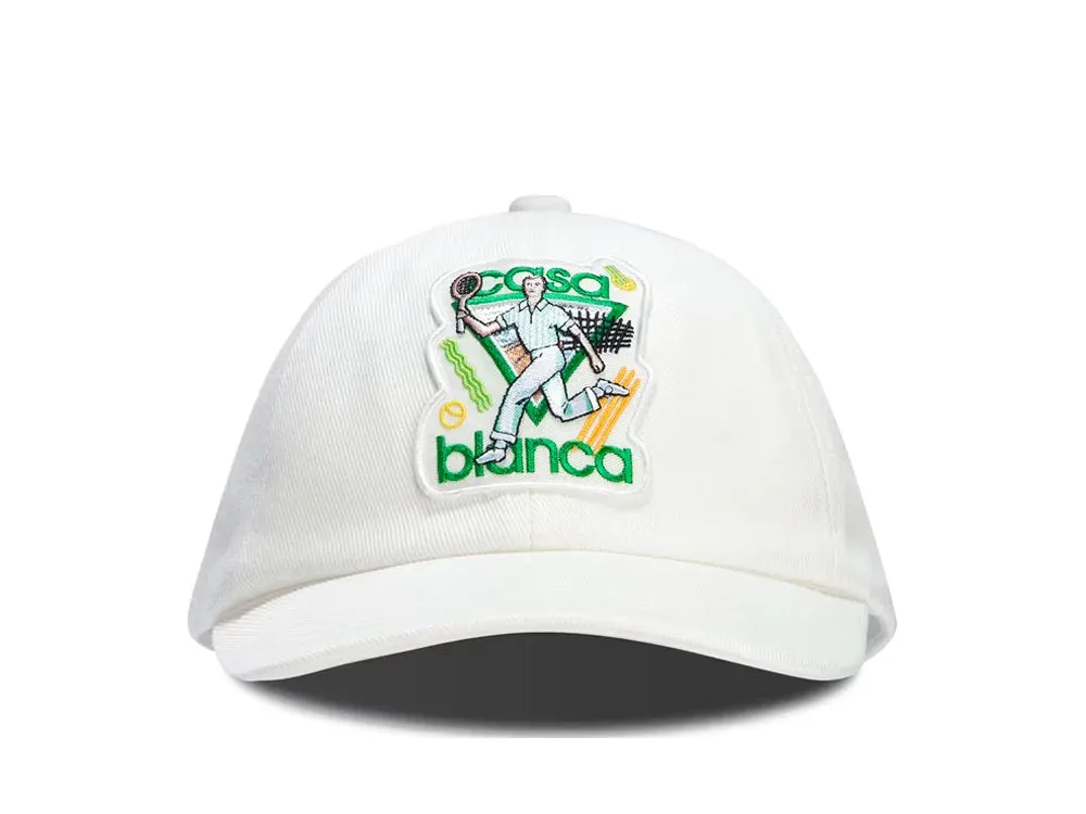 Casablanca Cap Le Jeu White