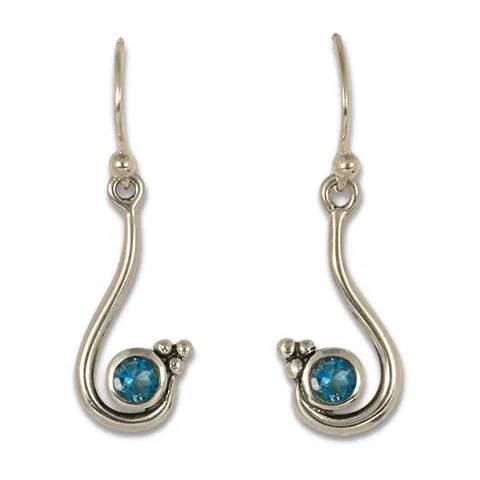 Celada Earrings with Gem