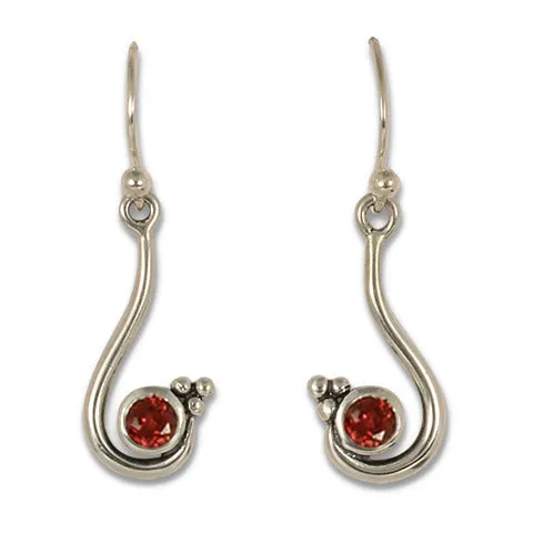 Celada Earrings with Gem