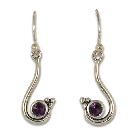 Celada Earrings with Gem