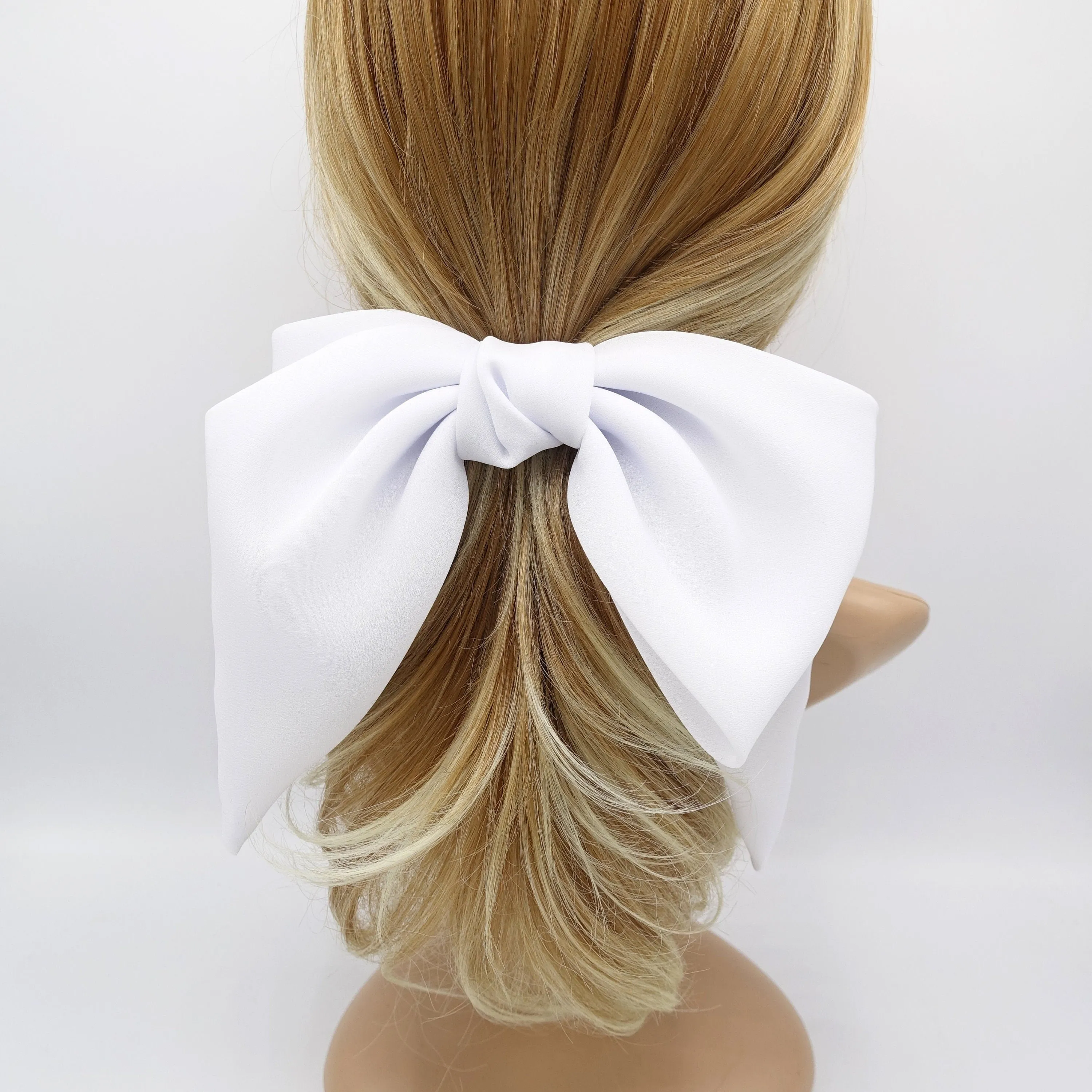 chiffon hair bow, Aura hair bow, must-have hair bows for women