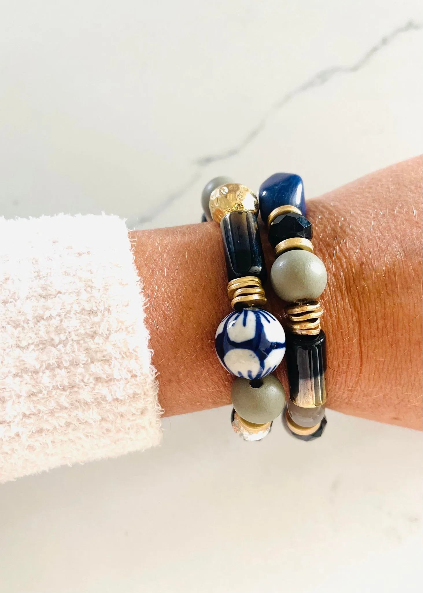 Chunky Stretch Bracelet Sets