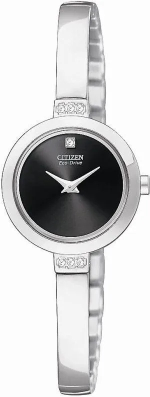 Citizen EW9920-50E Women's Silhouette Crystal Bangle Watch