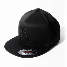 Classic Flexfit Pro On-Field Baseball Cap [BLACK X BLACK]