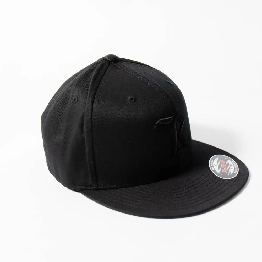 Classic Flexfit Pro On-Field Baseball Cap [BLACK X BLACK]