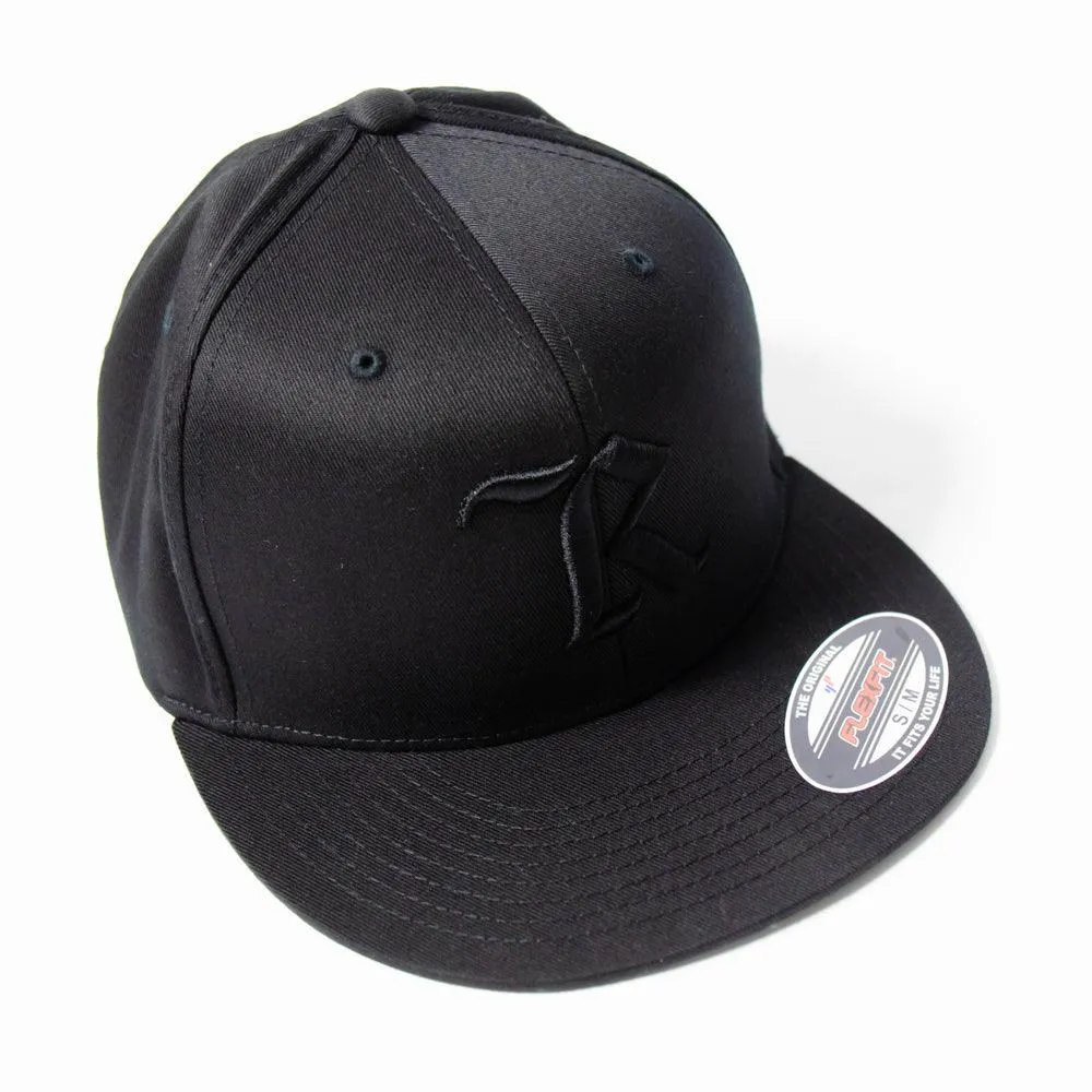 Classic Flexfit Pro On-Field Baseball Cap [BLACK X BLACK]