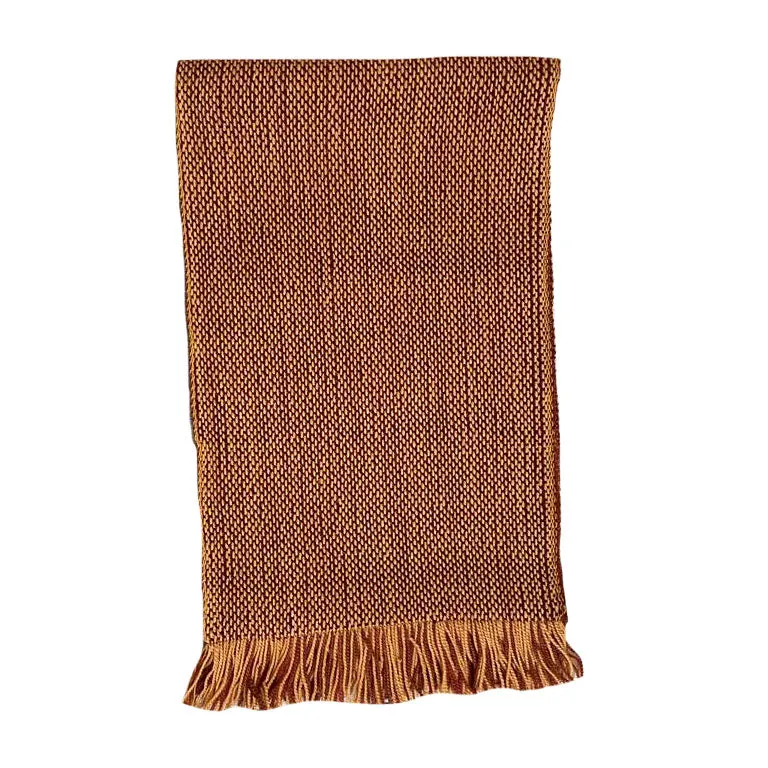 Colorful Reversible Warm Artisan Wool Scarf