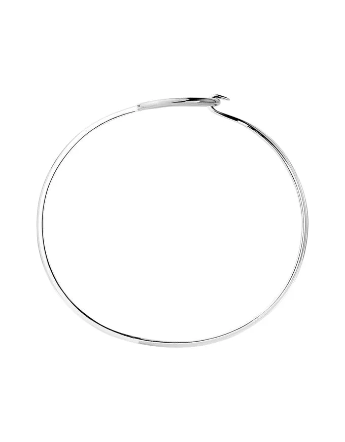 Conexiøn Silver Tension Bangle