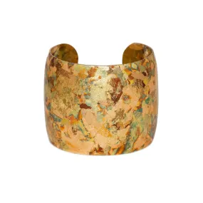 Confetti 2" Gold Cuff - AC151