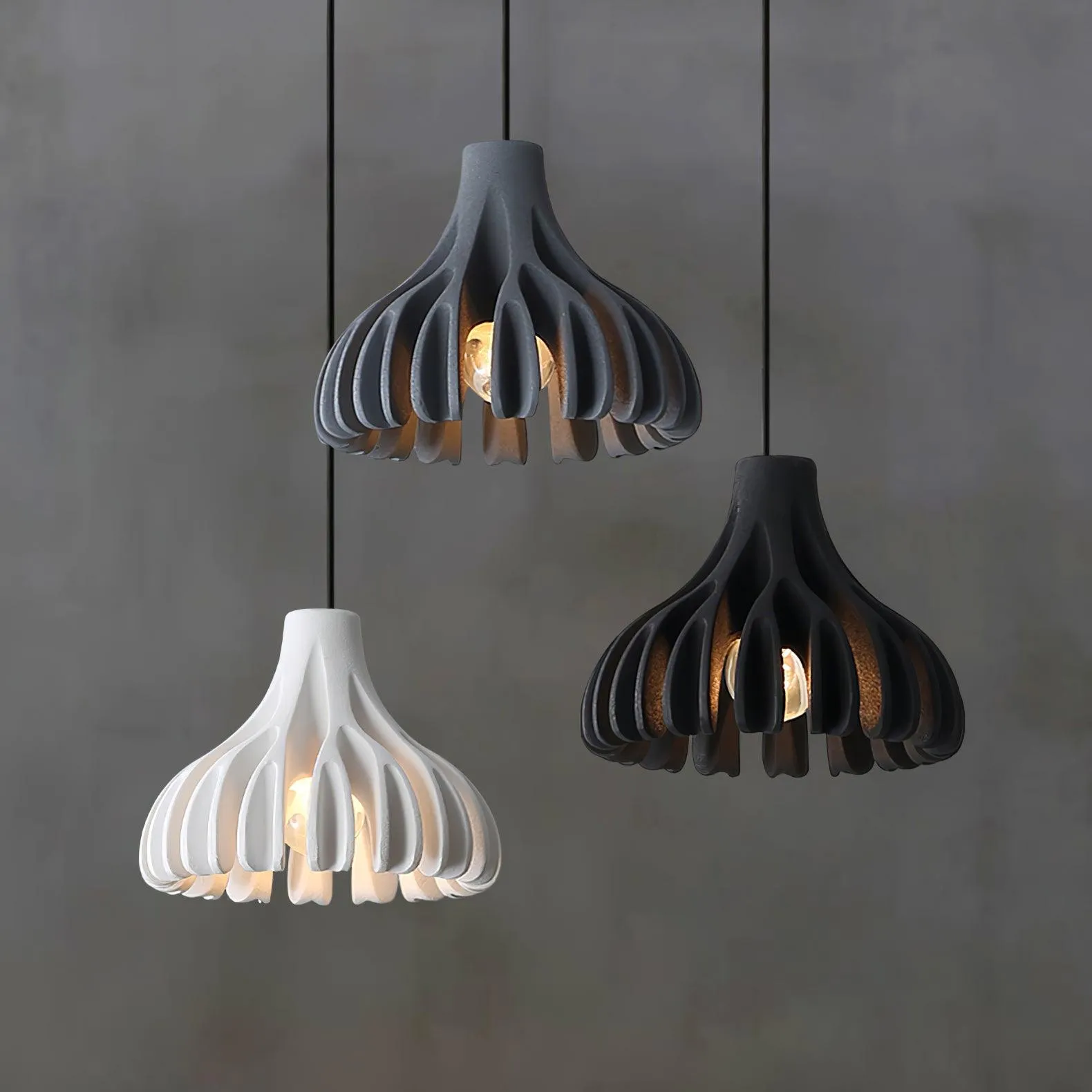 Coral Resin Pendant Lamp
