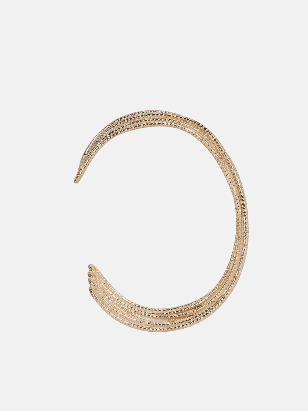 Cross Design Cuff Bracelet