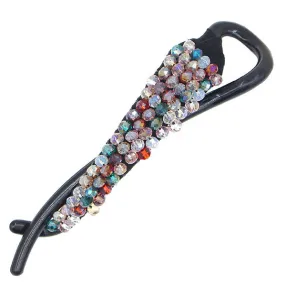 Crystal Beads Twist Hair Barrette