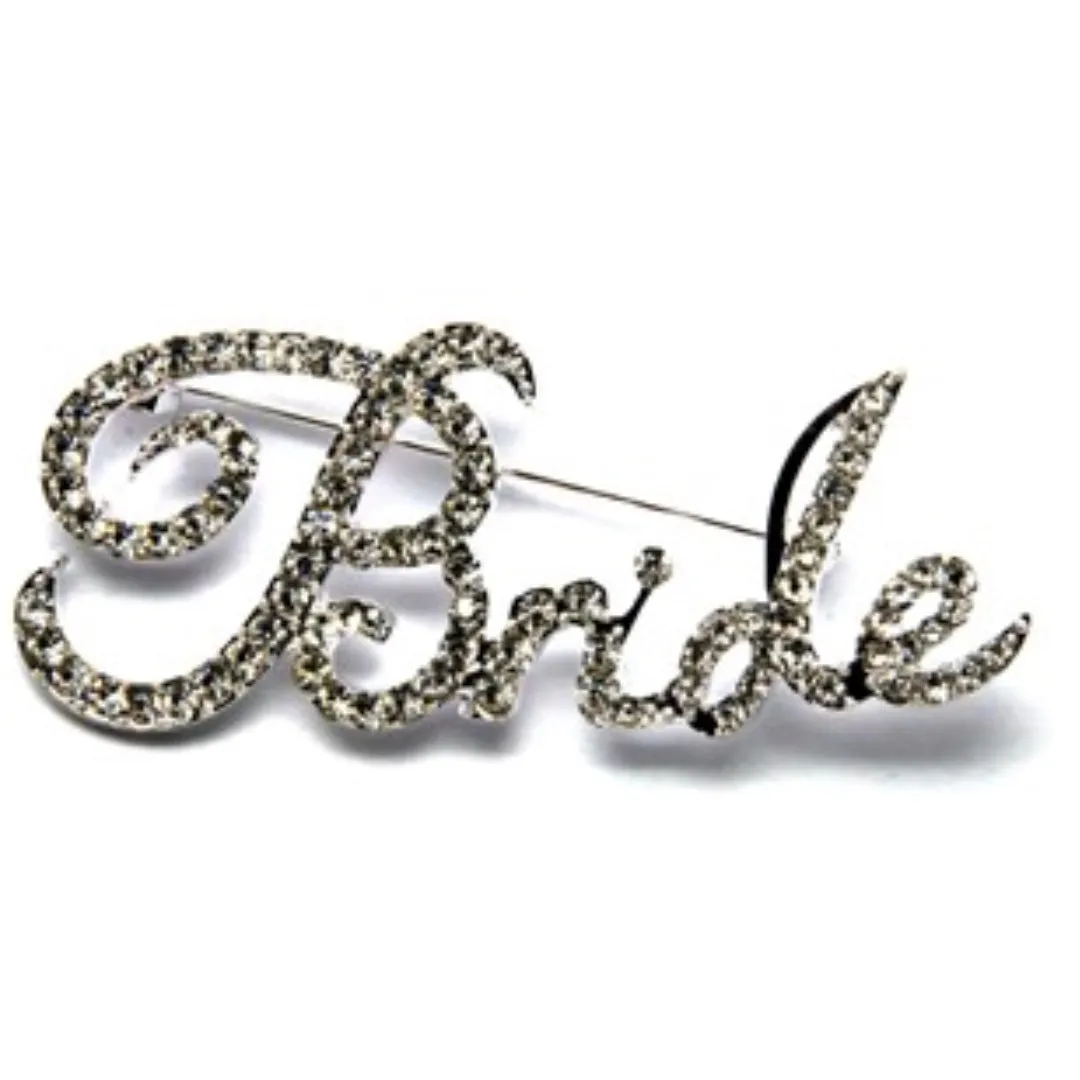 Crystal Bride Brooch
