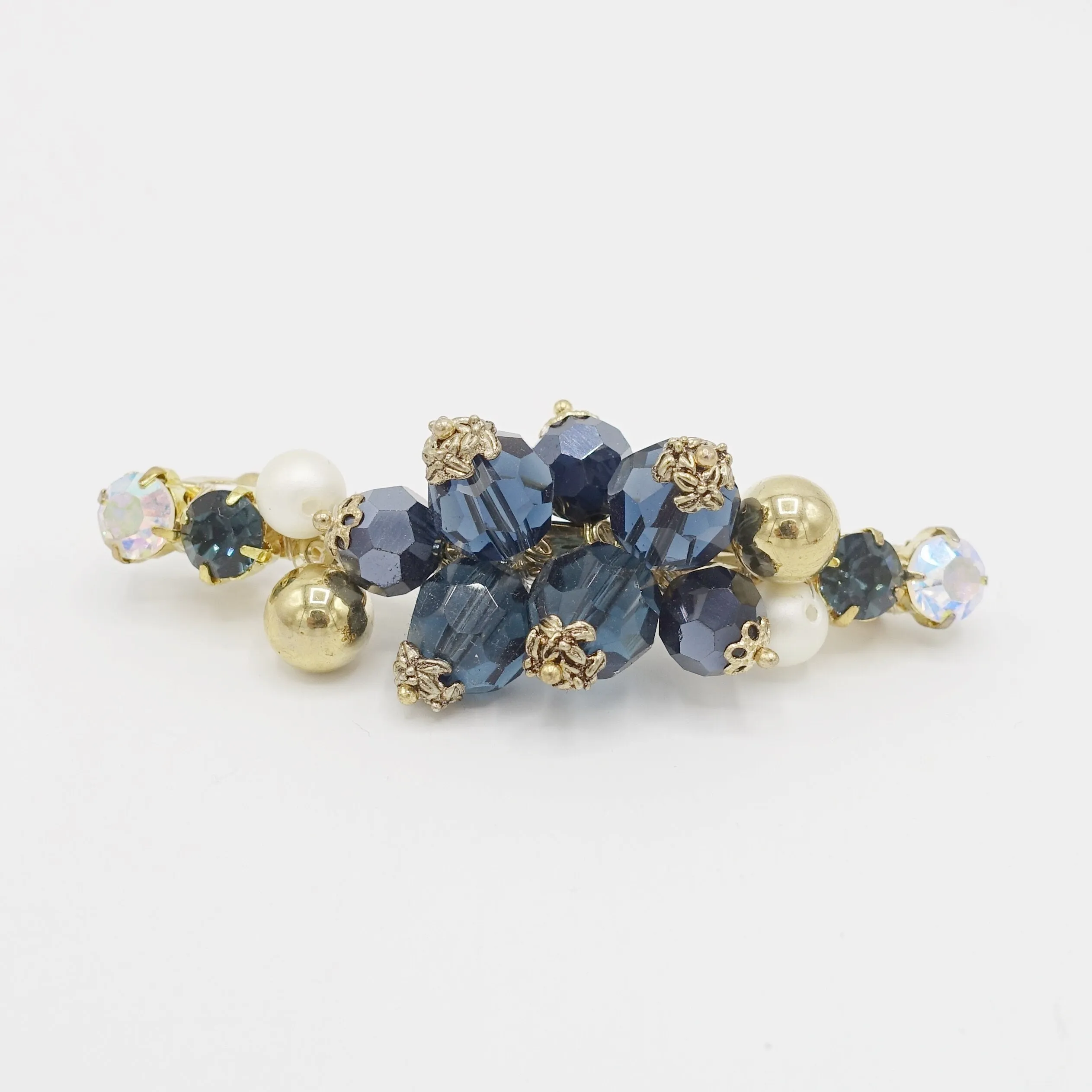 crystal hair barrette bling rhinestone hair accessory for women