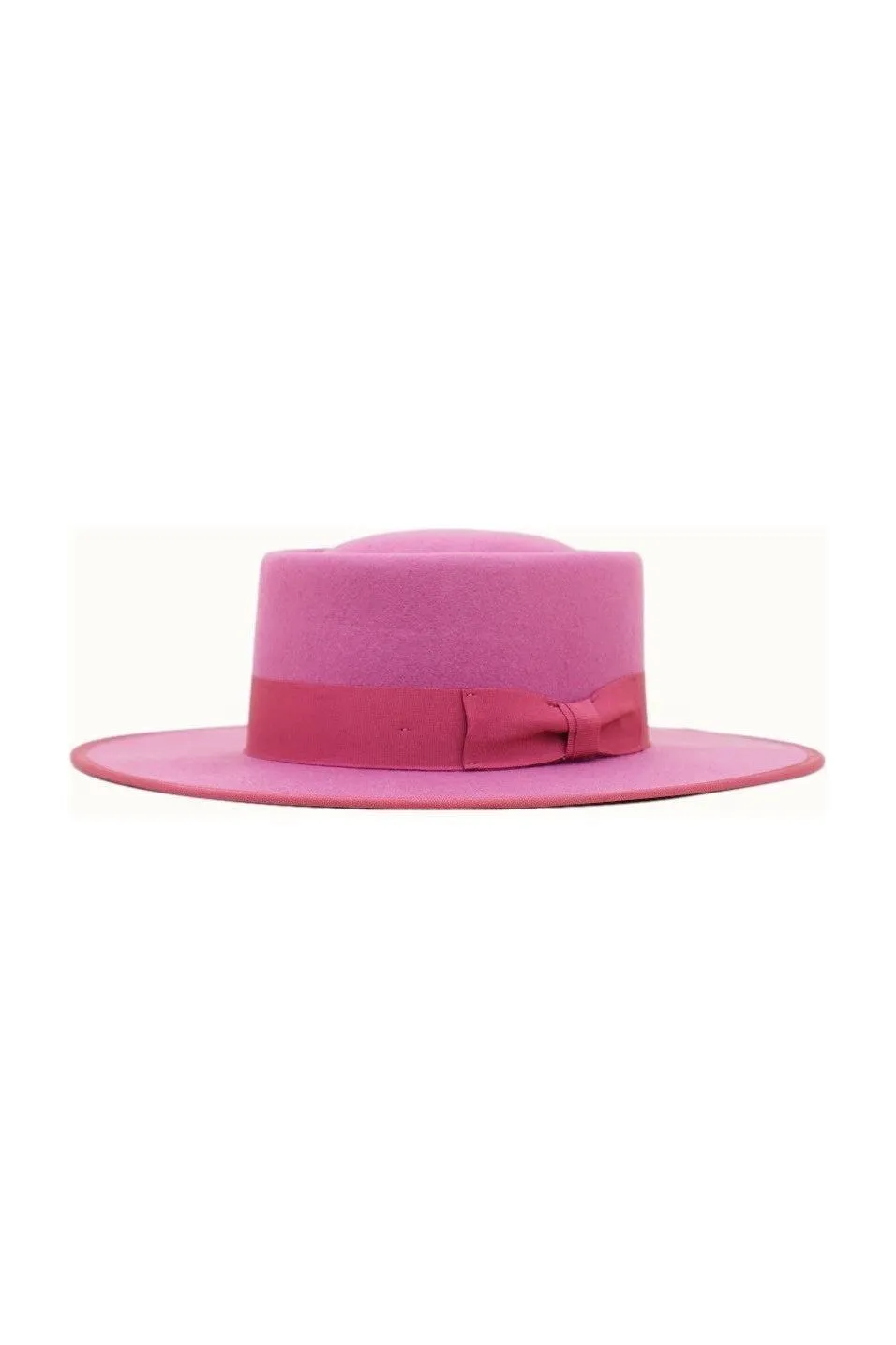 Dahlia Pink Gambler Hat