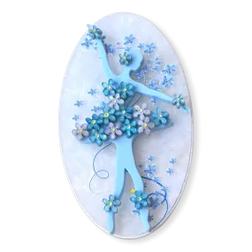 Dancer - Forget-Me-Nots - Brooch