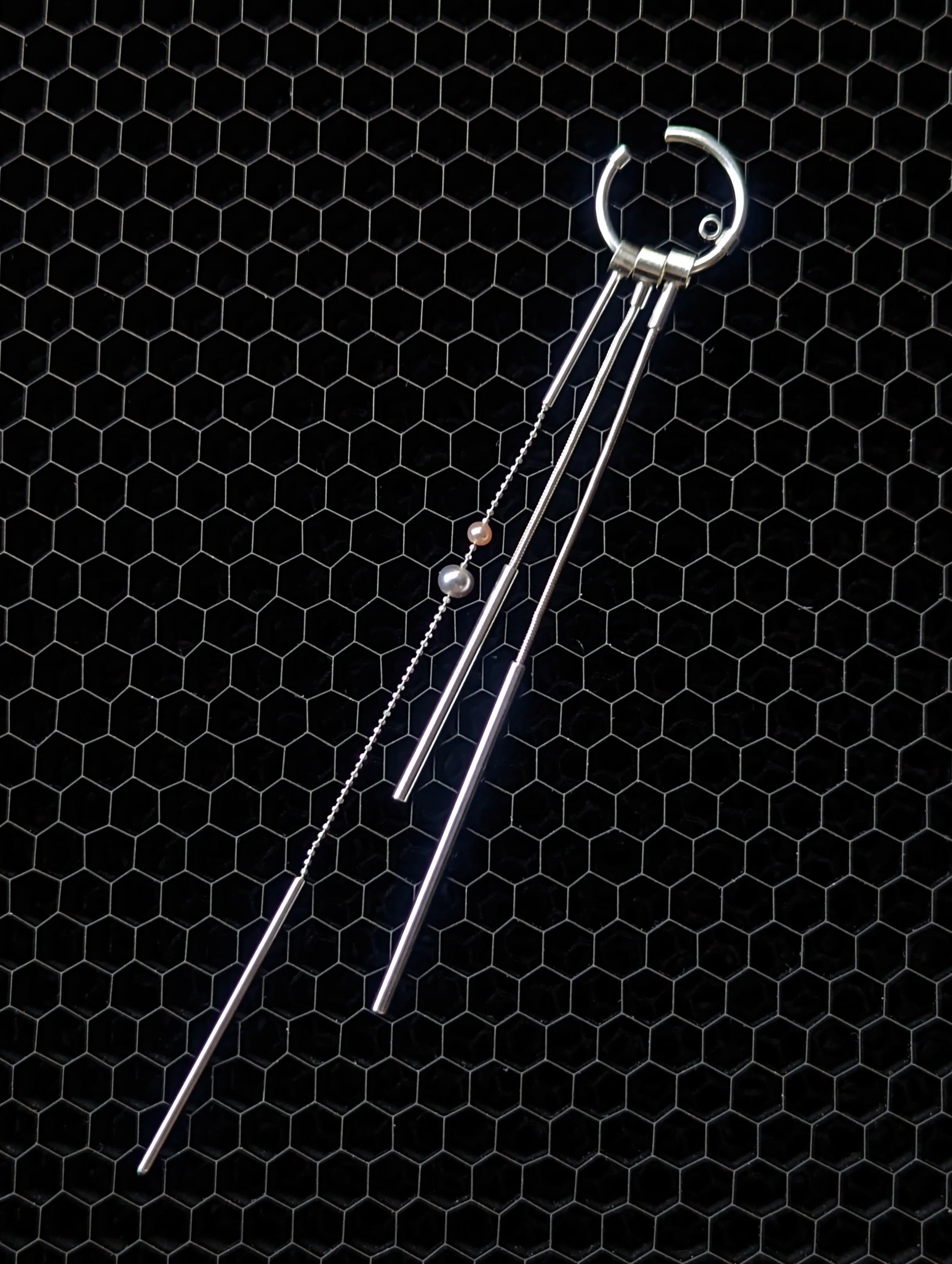 Dangle hanger cuff